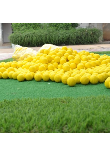 Sarı Stil Sıcak Satış U Köpük Golf Topları Sarı Sünger Elastik Kapalı Açık Uygulama Eğitimi (Yurt Dışından) indirimleri