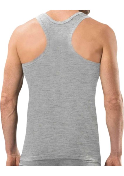 2 Adet Erkek Slim Fit Dar Kalıp Likralı Penye Sporcu Atleti(Rambo Atleti) indirimleri