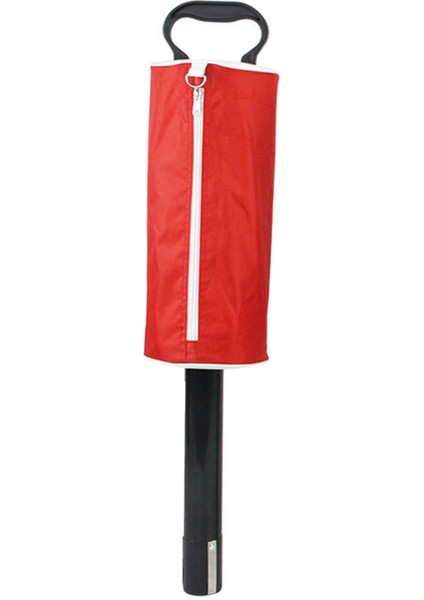 Kırmızı Stil Golf Topu Toplama Iki Bölümlü Plastik Top Seçici Golf Sahası Malzemeleri Büyük Kapasiteli 70 Top Tutabilir Yeni (Yurt Dışından)