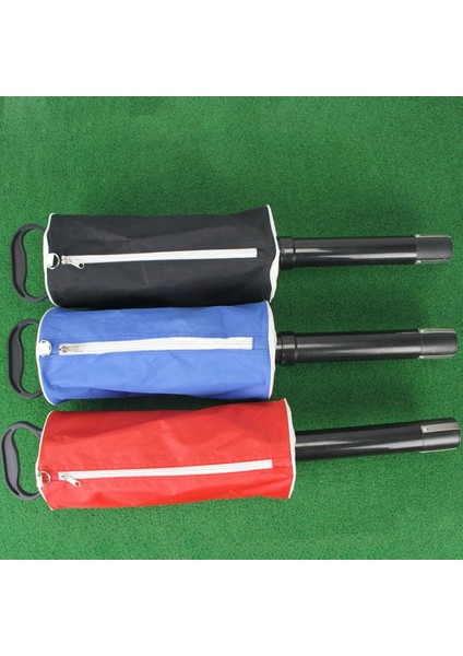 Kırmızı Stil Golf Topu Toplama Iki Bölümlü Plastik Top Seçici Golf Sahası Malzemeleri Büyük Kapasiteli 70 Top Tutabilir Yeni (Yurt Dışından) modelleri