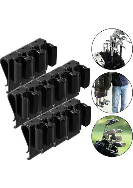 Siyah-1 Adet Tarzı Golf Atıcı Tutucu Golf Çanta Klipsi Sabit Golf Sopaları Toka Topu Eğitim Yardımcıları Açık Spor Oyun Aksesuarları Salıncak Eğitmeni (Yurt Dışından) modelleri