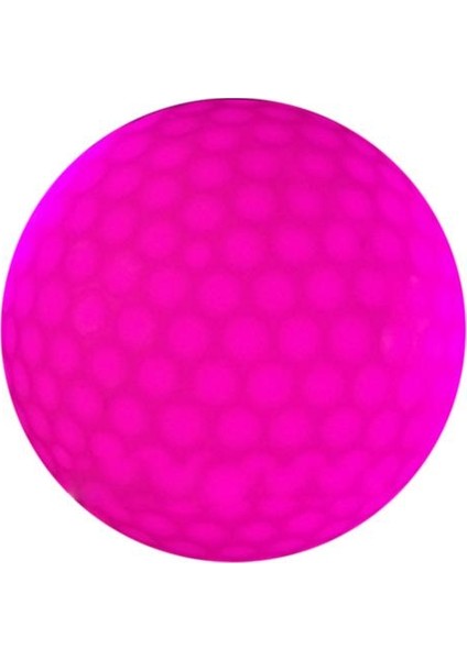 Pembe Tarzı 1 Adet Aydınlık LED Golf Topu Light-Up Yanıp Sönen Gece Lambası Parlayan Floresan Golf Topları Golf Uygulama Topları (Yurt Dışından)