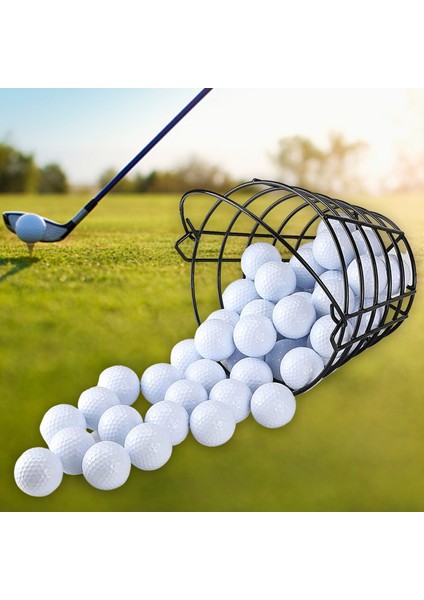 Yeşil Tarzı Metal Golf Topu Depolama Sepeti Dayanıklı Golf Topu Konteyner Büyük Kapasiteli Top Taşıma Kovası Taşıması Kolay Taşınabilir Golf Aralığı (Yurt Dışından) fiyatları