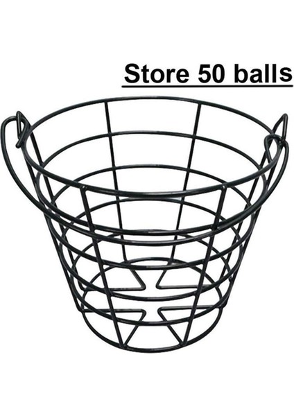 Yeşil Tarzı Metal Golf Topu Depolama Sepeti Dayanıklı Golf Topu Konteyner Büyük Kapasiteli Top Taşıma Kovası Taşıması Kolay Taşınabilir Golf Aralığı (Yurt Dışından) fırsatları