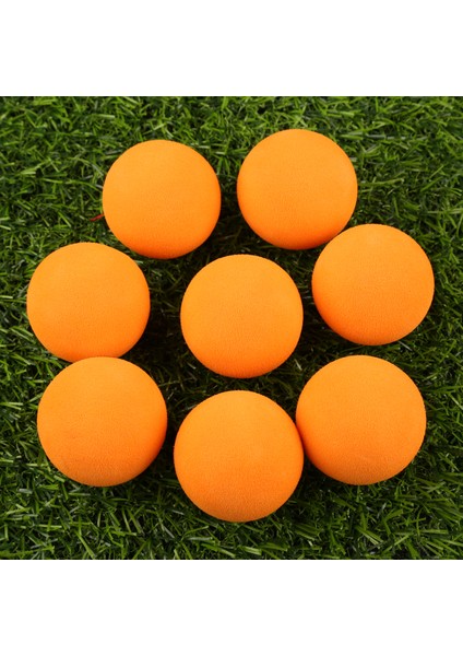 Turuncu Tarzı Profesyonel Eva Uygulama Golf Topu Arka Bahçe Kapalı Açık Spor Yumuşak Köpük Golf Eğitim Topları Çapı Parlak Renk (Yurt Dışından)