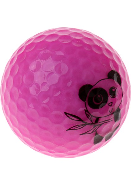 Turuncu Tarzı Magideal Dayanıklı Golf Egzersiz Poligonu Uygulama Topu Çift Katmanlı Mesafe Golf Topu Sevimli Panda Desenleri - Renk Seçimi (Yurt Dışından) modelleri