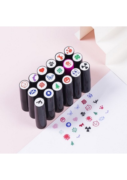 No.2 Tarzı Golf Topu Pulları Solmaz Çabuk Kuruyan Uzun Ömürlü Stamper Topları Işaretleyici Gösterim Mühür Hediye Golf Aksesuarları (Yurt Dışından) indirimleri