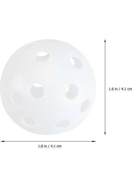 Beyaz Stil Delikli Plastik Oyun Topları Sevimli Hollow Eğitim Spor Uygulaması Oynamak Için Golf Topları (Yurt Dışından) modelleri