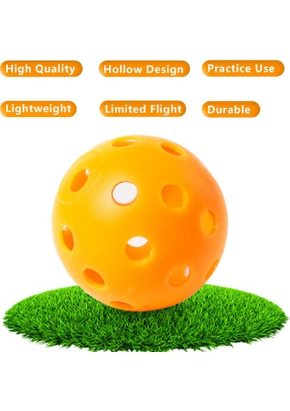 Kırmızı Stil Ractice Golf Topları Içi Boş Plastik Golf Eğitim Topları Renkli Hava Akımı Golf Topları Salıncak Uygulama Sürüş Aralığı Pe Oyuncak Top (Yurt Dışından) fiyatları
