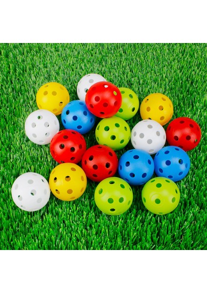 Kırmızı Stil Ractice Golf Topları Içi Boş Plastik Golf Eğitim Topları Renkli Hava Akımı Golf Topları Salıncak Uygulama Sürüş Aralığı Pe Oyuncak Top (Yurt Dışından) modelleri