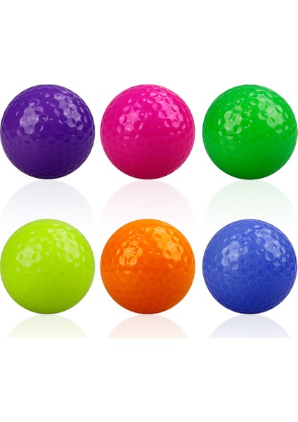 Mor Tarzı Mini Yenilik Renkli Golf Eğitim Topları Hediye (Yurt Dışından) modelleri
