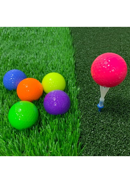 Mor Tarzı Mini Yenilik Renkli Golf Eğitim Topları Hediye (Yurt Dışından) indirimleri