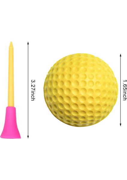 Siyah Stil 40 Paket Pu Esneklik Köpük Golf Uygulama Topları Gerçekçi Hissi ve Kapalı Veya Açık Alanlar Için Sınırlı Uçuş Eğitim Topları (Yurt Dışından) modelleri