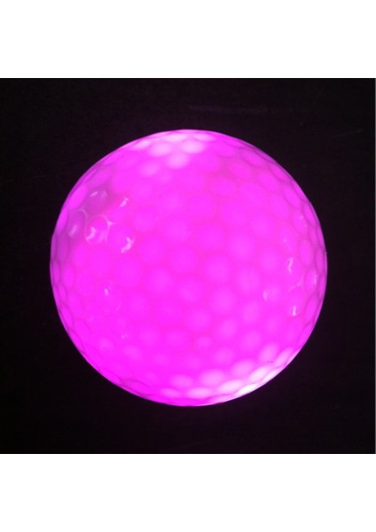 Pembe Tarzı 1 Adet Yeni LED Golf Topu Light Up Golf Topu Gece Golf Topları Aydınlık Golf Topları Glow Koyu Golf Topu Seçiminiz Için 8 Renk (Yurt Dışından)