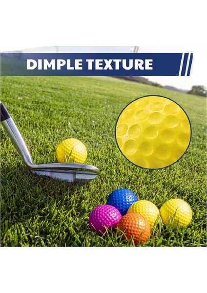Turuncu Tarzı 12 Paket Köpük Golf Topları Golf Uygulama Topları Ind Açık Hava Eğitimi Için Sarı Turuncu Yumuşak (Yurt Dışından) fırsatları