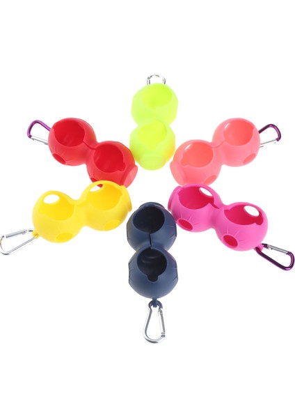 Kırmızı Stil Licone Golf Topu Saklama Kılıfı Tutucu Karabina Topları Kol Koruyucu Çanta Tutucu (Yurt Dışından) fiyatları