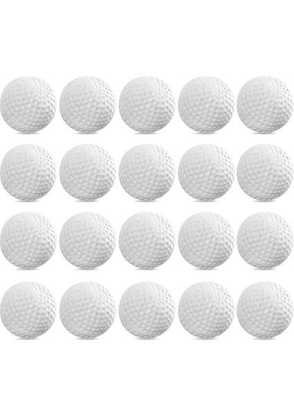 Beyaz Stil Toymytoy Lastic Golf Beyaz Açık Hava Topları Egzersiz Alanı Kapalı Toplar Eğitim Eğitim Yardımcıları Uygulama Pratik Golf Topları (Yurt Dışından)