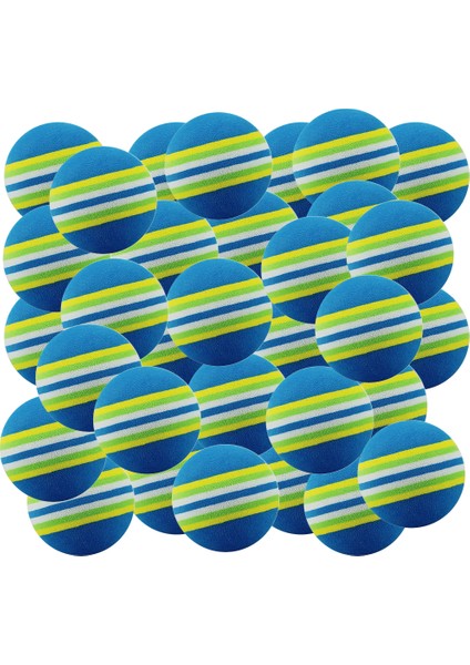 Çanta Eva Köpük Golf Topları Mavi Kapalı Uygulama Golf Yumuşak Gökkuşağı Topu Sünger Golf Uygulama Topu Eğitim Yardımı Golfçü Hediye (Yurt Dışından)