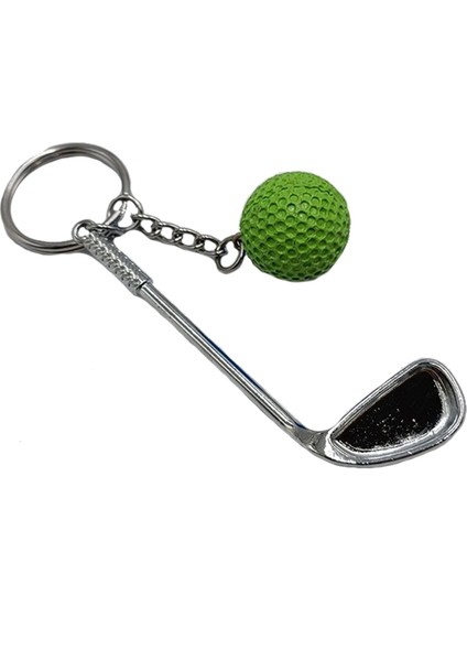 Sarı Stil Mini Golf Kulübü Topu Kolye Anahtarlıklar Anahtarlıklar Spor Malzemeleri Spor Hayranları Hediyelik Eşya Süsler Golf Malzemeleri (Yurt Dışından)