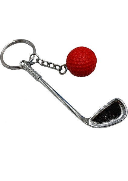 Bordo Tarzı Mini Golf Kulübü Topu Kolye Anahtarlıklar Anahtarlıklar Spor Malzemeleri Spor Hayranları Hediyelik Eşya Süsler Golf Malzemeleri (Yurt Dışından)