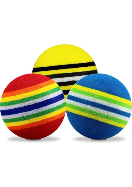 Kırmızı Stil Çanta Gökkuşağı Renkli Golf Eğitim Köpük Topları Golf Salıncak Kapalı Eğitim Yardımları Uygulama Sünger Köpük Topları (Yurt Dışından) modelleri