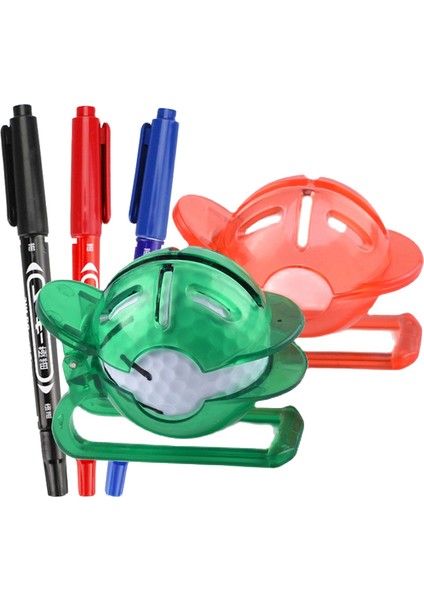 E1 Stili Golf Topu Çizgi Astar Çizim Işaretleme Hizalama Vuruş Aracı Golf Topu Işaretleyici Kalem 3 Renk Plastik Kırmızı Yeşil (Yurt Dışından) fiyatları