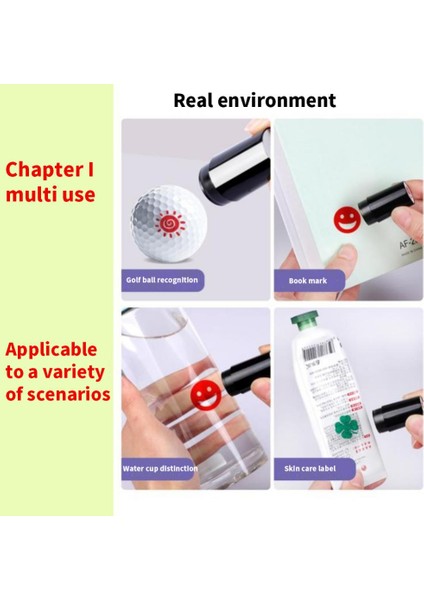 No.6 Stili Plastik Golf Damgası Küçük Golf Aksesuarları Çeşitli Desen Su Geçirmez Mühür Etiketi Damga Golf Mark Golf Gösterim Ince Işçilik (Yurt Dışından) indirimleri