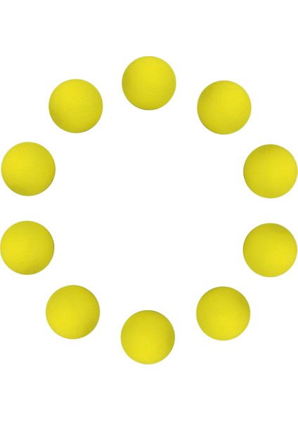Sarı Stil Lot Eva Köpük Golf Topları Yumuşak Sünger Topları Açık Golf Salıncak Golftennis Eğitimi Için Uygulama Topları Katı 9 Renkler (Yurt Dışından)