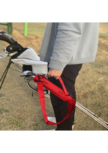 Siyah Stil Yeni Mini Taşınabilir Naylon Golf Kulübü Taşıma Çantası Taşıma Sürüş Aralığı Seyahat Çantası Ayarlanabilir Omuz Askıları ile Golf Eğitim Çantası (Yurt Dışından) fırsatları