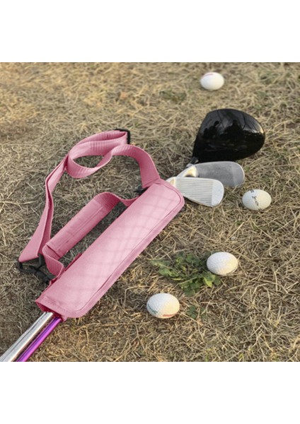 Siyah Stil Yeni Mini Taşınabilir Naylon Golf Kulübü Taşıma Çantası Taşıma Sürüş Aralığı Seyahat Çantası Ayarlanabilir Omuz Askıları ile Golf Eğitim Çantası (Yurt Dışından) indirimleri