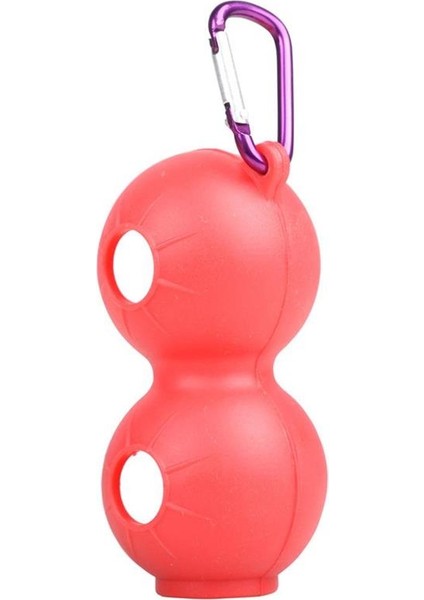 Kırmızı Stil Taşınabilir Silikon Golf Topu Koruyucu Tutucu Kapak Golf Topu Silikon Çift Kılıf Kapak Golf Eğitim Spor Aksesuarları (Yurt Dışından) fırsatları
