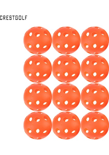 Turuncu Tarzı Crestgolf Kleball Plastik Hava Akışı Içi Boş Kapalı Uygulama Eğitim Topu Beyzbol Golf Topu Aksesuarları (Yurt Dışından) fiyatları
