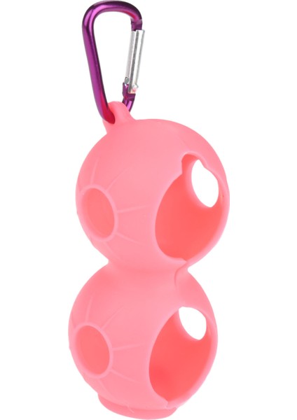 Pembe Tarzı Licone Golf Topu Saklama Kılıfı Tutucu Karabina Topları Kol Koruyucu Çanta Tutucu (Yurt Dışından)