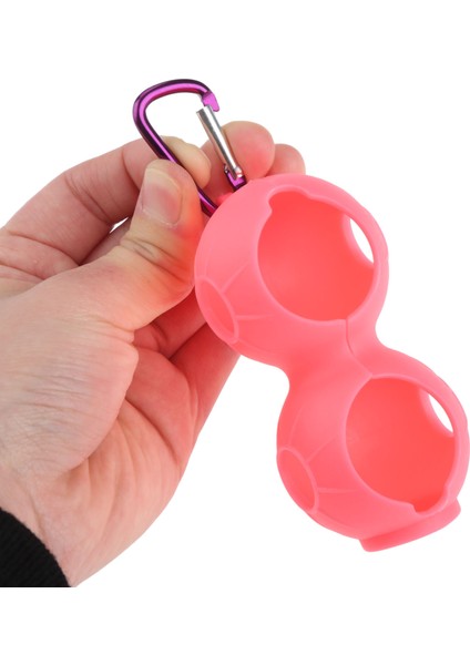 Pembe Tarzı Licone Golf Topu Saklama Kılıfı Tutucu Karabina Topları Kol Koruyucu Çanta Tutucu (Yurt Dışından) indirimleri