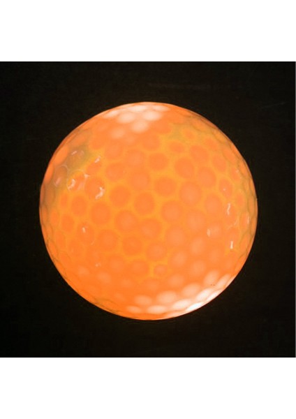 Turuncu Tarzı 1 Adet Yeni LED Golf Topu Light Up Golf Topu Gece Golf Topları Aydınlık Golf Topları Glow Koyu Golf Topu Seçiminiz Için 8 Renk (Yurt Dışından)