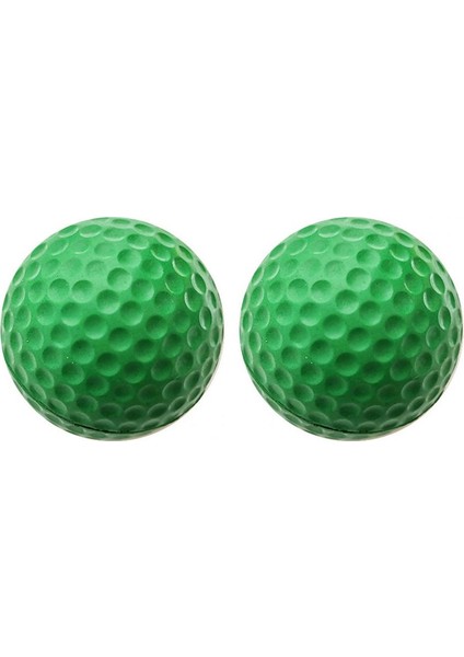 Yeşil Stil Taşınabilir Düz Renk Taşıması Kolay Eğitim Uygulaması Golf Sporları Elastik Toplar Oyun Öncesi Isınma Için Golf Topları (Yurt Dışından)
