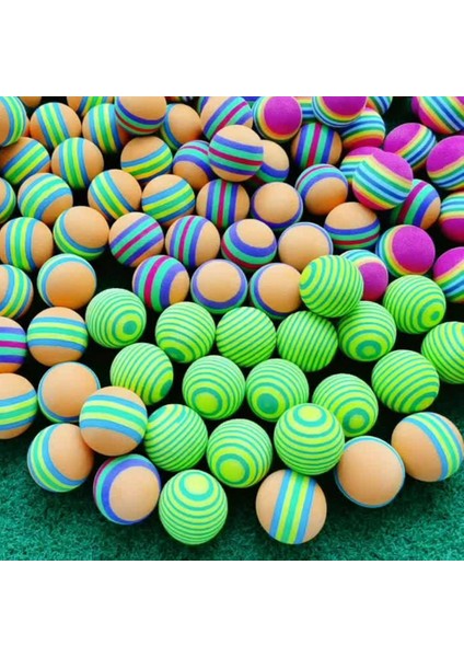 Mor Tarzı 10 Adet Köpük Golf Topları Gökkuşağı Sünger Golf Uygulama Topu Eğitim Topu Eva Köpük Golf Topları Kapalı Uygulama Golf Yumuşak Gökkuşağı Topu (Yurt Dışından) fiyatları