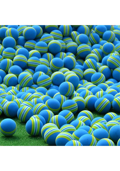 Mavi Stil Sıcak Satış Adet Eva Köpük Golf Topları Sarıkırmızımavi Gökkuşağı Sünger Kapalı Golf Uygulama Topu Eğitim Yardımı (Yurt Dışından)