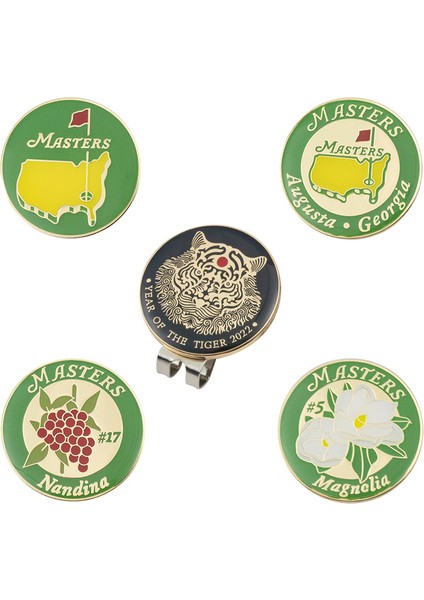 Yeşiller Tarzı Golf Şapka Tokası Manyetik Metal Golf Şapkası Klipleri Çeşitli Stilleri Golf Aksesuarları Golf Topu Işareti Işaretleyici Golfçü Hediye Dro (Yurt Dışından) modelleri