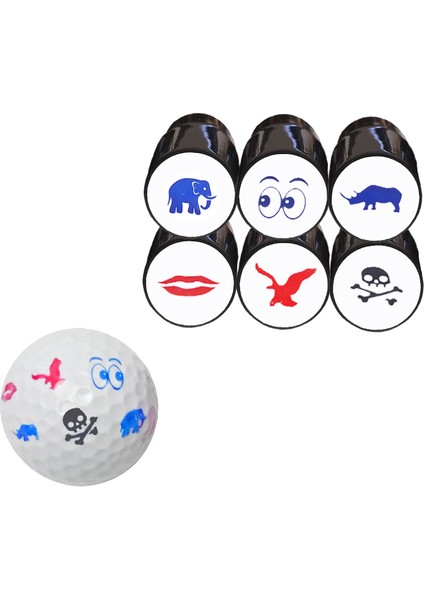 Kartal Stili Golf Topu Stamper Damga Marker Gösterim Mühür Solmaz Çabuk Kuruyan Uzun Ömürlü Plastik Çok Renkli Golf Aksesuarları (Yurt Dışından) fiyatları