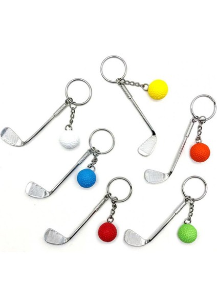 Mavi Stil Hafif Golf Topu Kolye Anahtarlık Moda Spor Severler Için Bölünmüş Anahtarlık Golf Topu Kolye (Yurt Dışından) fiyatları