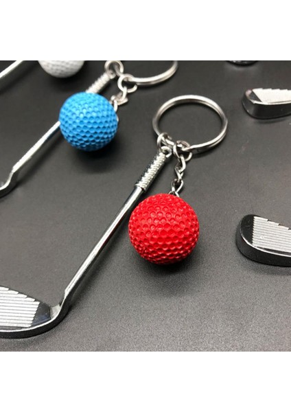 Sarı Stil Anahtarlık Anahtar Moda Anahtarlık Çocuklar Için Hediye Kolye Hafif Golf Topu Bölünmüş Anahtarlık Spor Severler Çanta Araba Oyuncaklar Hediye (Yurt Dışından) fiyatları