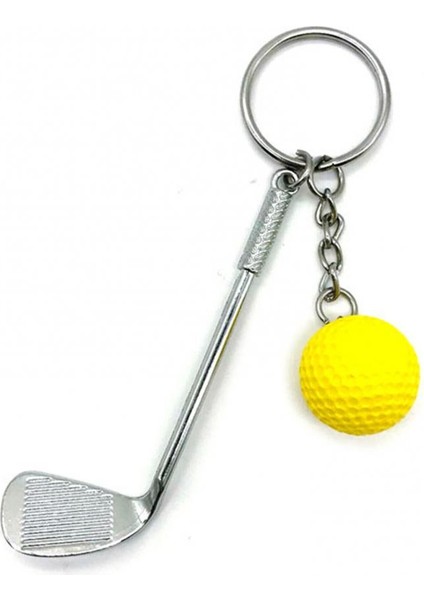 Mavi Stil Spor Severler Için Hafif Golf Topu Kolye Anahtarlık Moda Bölünmüş Anahtarlık (Yurt Dışından) fırsatları