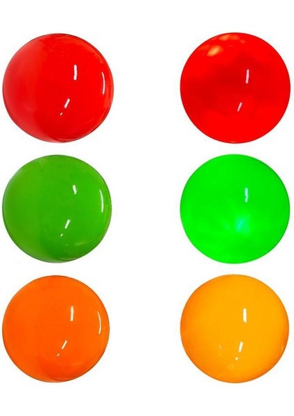 Sarı Tarzı 1 Adet LED Golf Parkı Topu Üç Katmanlı Gece Eğitim LED Işık Up Glow Golf Topu Yeşil Kırmızı Turuncu Açık Spor Golf Uygulama Topu (Yurt Dışından) fırsatları