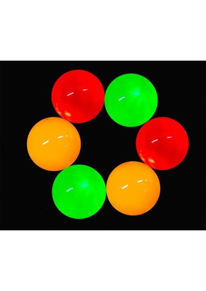 Sarı Tarzı 1 Adet LED Golf Parkı Topu Üç Katmanlı Gece Eğitim LED Işık Up Glow Golf Topu Yeşil Kırmızı Turuncu Açık Spor Golf Uygulama Topu (Yurt Dışından) indirimleri