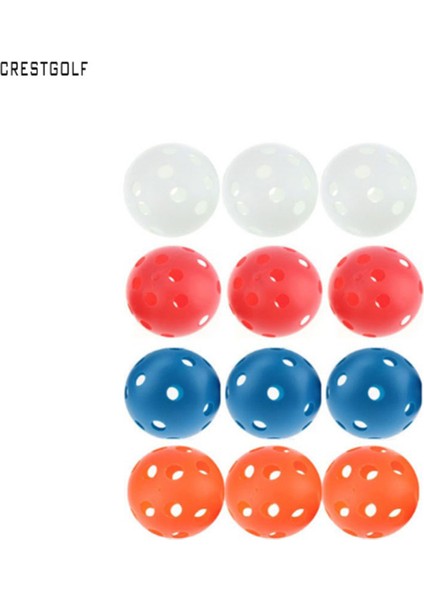 Kırmızı Stil Lastic Golf Topu Pickleball Hava Akımı Topu Florbol Içi Boş Kapalı Uygulama Topu Eğlenceli Hava Kepçe Topu Golf Aksesuarları (Yurt Dışından) modelleri