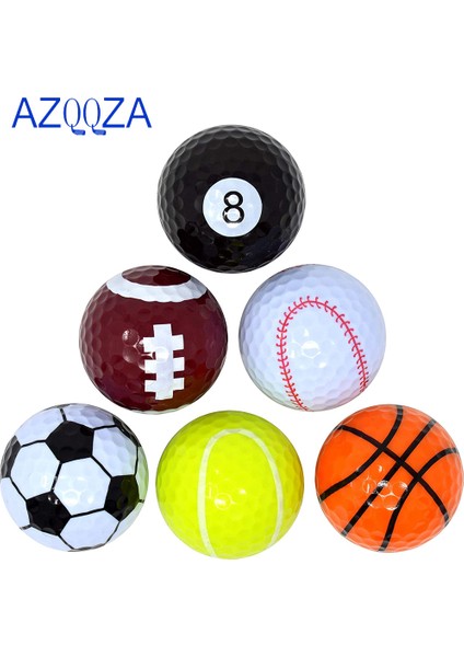 Basketbol Tarzı 1 Adet Çift Golf Topları Eğitim Spor Hediye Uygulama Sürüş Aralığı Yenilik Eğlenceli Golfçü Için Çocuk Renkli Karikatür Sevimli Kapalı (Yurt Dışından) indirimleri