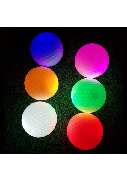 Mavi Stil 1 Adet Aydınlık LED Golf Topu Light-Up Yanıp Sönen Gece Lambası Parlayan Floresan Golf Topları Golf Uygulama Topları (Yurt Dışından) modelleri