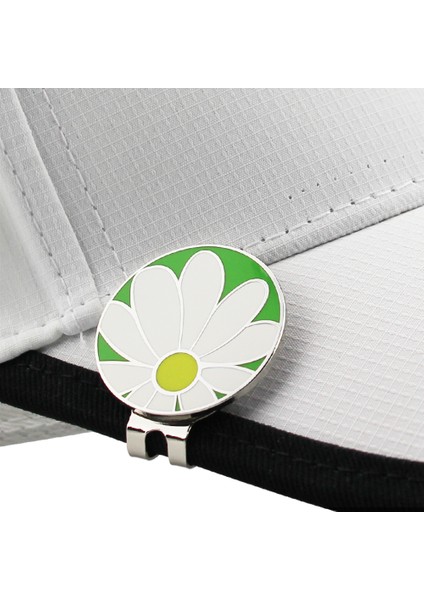 Ayçiçeği Tarzı 1.18 "golf Topu Işareti W Manyetik Golf Şapka Klipsi Kore Amerika Bayrağı Öpücük Çiçek Kartal Ejderha Golf Işaretleyici Dro (Yurt Dışından)