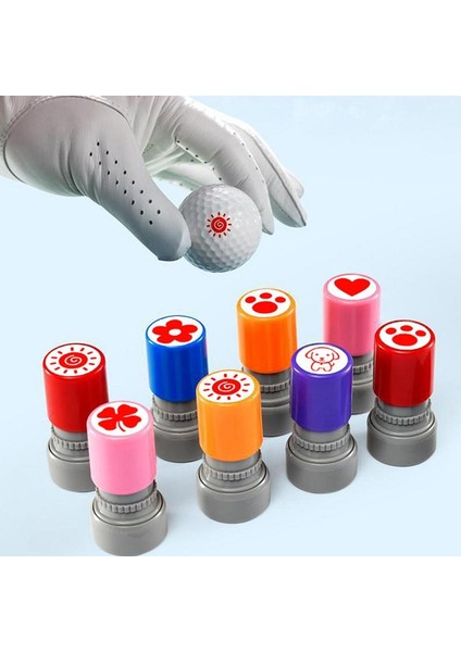 K61 Tarzı Golf Topu Işaretleyici Şablon Hızlı Kuruyan Kişiselleştirilmiş Golf Topu Pulları Başparmak Kalp Desenleri Topu Işaretleyici Spor Malzemeleri Golf (Yurt Dışından) fiyatları